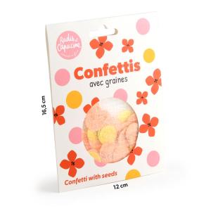 Confettis à faire pousser - Graines de fleurs